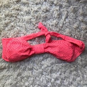 Strapless bathing suit top